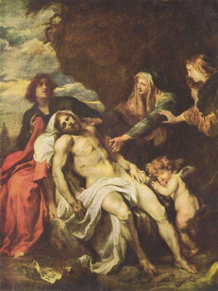 Anthony Van Dyck Beweinung Christi oil painting picture